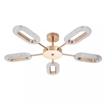 Потолочная люстра Arte Lamp Ovale A2489PL-5GO