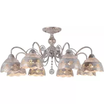 Потолочная люстра Arte Lamp Sicilia A9106PL-8WG