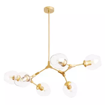 Потолочная люстра Arte Lamp Yuka A4103SP-6GO