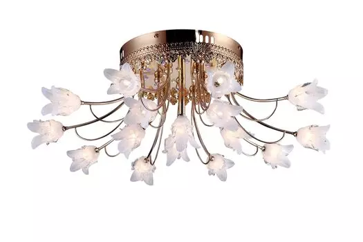 Потолочная люстра Arte Lamp ZARINA A8323PL-10-6GO