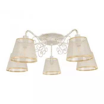 Потолочная люстра Arte Milano Am341120 341120/5 WT+G