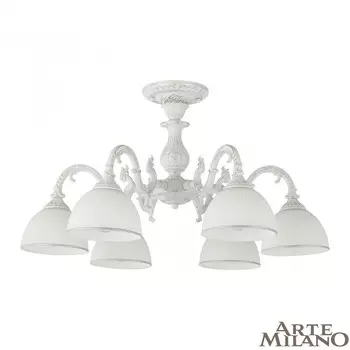 Потолочная люстра Arte Milano Am346410 346410/6 WT+SL