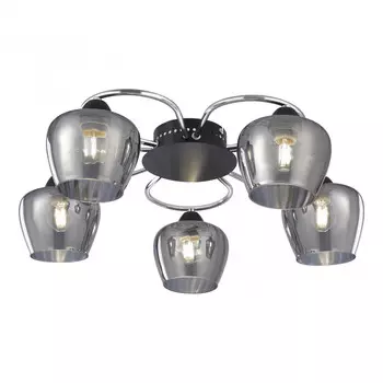 Потолочная люстра Arte Milano AMALFI 321508/5 CR+BK