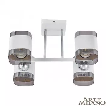 Потолочная люстра Arte Milano AMALFI 329809/4 WH+CR