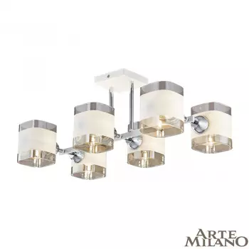 Потолочная люстра Arte Milano AMALFI 329809/6 WH+CR