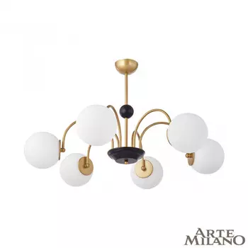 Потолочная люстра Arte Milano Napoli 312066/D850/6 BS/BK