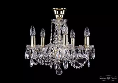 Потолочная хрустальная люстра Bohemia 1402 1402/5/141 G tube