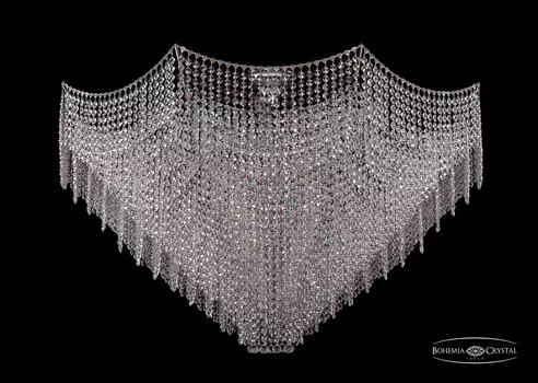 Потолочная хрустальная люстра Bohemia 7707 77071/115 Ni