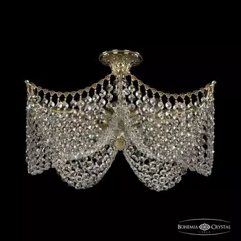 Потолочная хрустальная люстра Bohemia 7717 77171/45/6 G