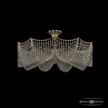 Потолочная хрустальная люстра Bohemia 7717 77171/63/10 G
