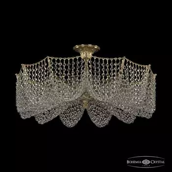 Потолочная хрустальная люстра Bohemia 7717 77171/63/12 G