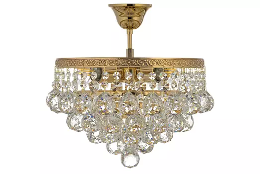 Потолочная хрустальная люстра Arti Lampadari Castellana Castellana E 1