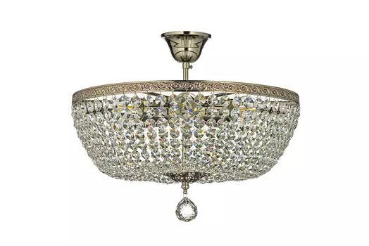 Потолочная хрустальная люстра Arti Lampadari Castellana Castellana E 1