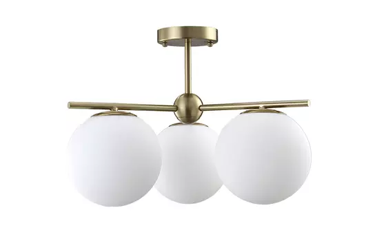 Потолочная люстра Crystal Lux Feliz FELIZ SP-PL3 BRONZE/WHITE