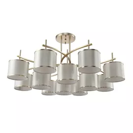 Потолочная люстра Crystal Lux Sergio SERGIO PL8+4 GOLD