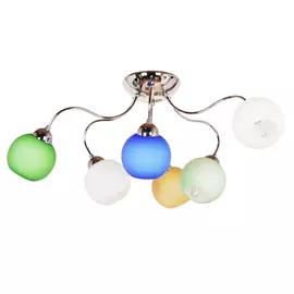 Потолочная люстра Doge Luce 350PL6CR-MIX