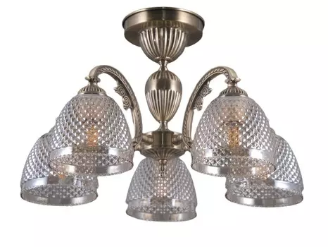 Потолочная люстра Elvan 39678 LU-39678/5-E27-BrCl