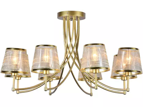 Потолочная люстра Escada Oriole 1126/8PL Gold