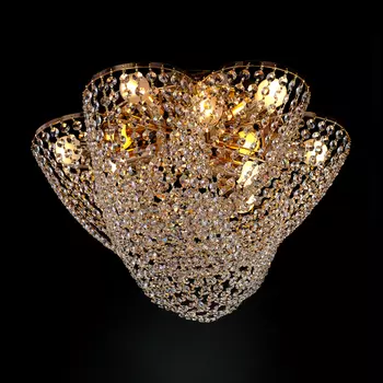 Потолочная люстра Eurosvet 1089 1089/9 золото Strotski