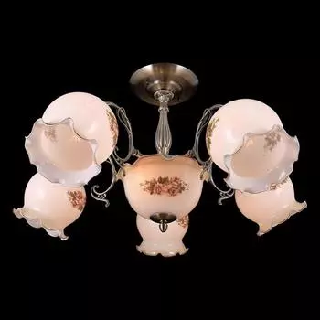 Потолочная люстра Eurosvet 22750 22750/7 античная бронза