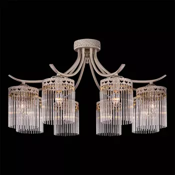 Потолочная люстра Eurosvet 22820 22820/8 белый с золотом