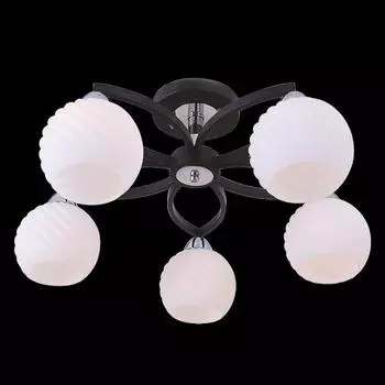 Потолочная люстра Eurosvet 2608 2608/5 хром/венге