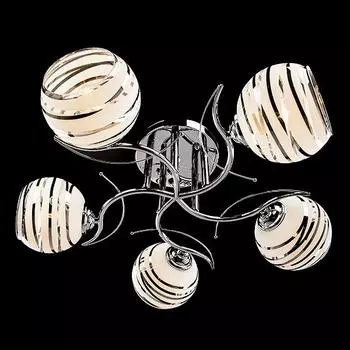 Потолочная люстра Eurosvet 30010 30010/5 хром