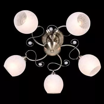 Потолочная люстра Eurosvet 30018/5 античная бронза