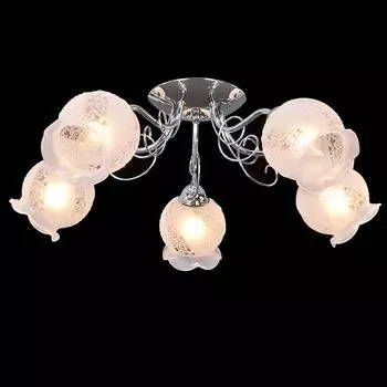 Потолочная люстра Eurosvet 30019 30019/5 хром