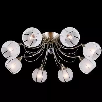 Потолочная люстра Eurosvet 30021 30021/8 античная бронза