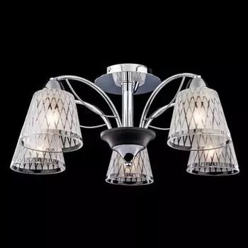 Потолочная люстра Eurosvet 30032 30032/5 хром