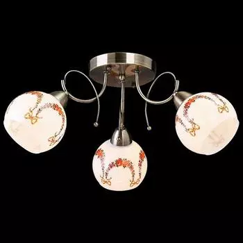 Потолочная люстра Eurosvet 30033/3 античная бронза