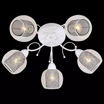 Потолочная люстра Eurosvet 30041 30041/5 белый