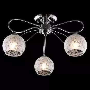 Потолочная люстра Eurosvet 30044 30044/3 хром