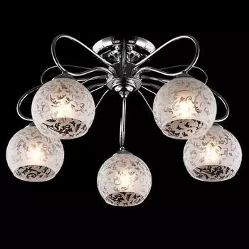 Потолочная люстра Eurosvet 30044 30044/5 хром