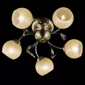 Потолочная люстра Eurosvet 30046 30046/5 античная бронза