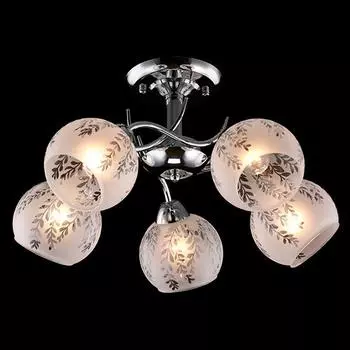 Потолочная люстра Eurosvet 30052 30052/5 хром