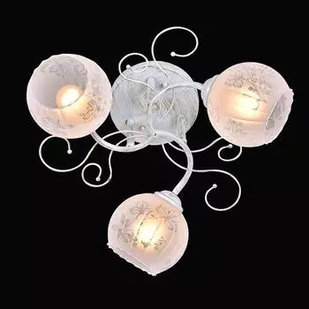 Потолочная люстра Eurosvet 30056 30056/3 белый с золотом