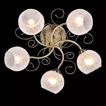 Потолочная люстра Eurosvet 30056 30056/5 античная бронза