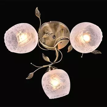 Потолочная люстра Eurosvet 30059 30059/3 античная бронза