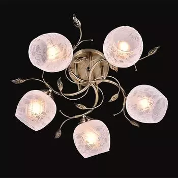 Потолочная люстра Eurosvet 30059 30059/5 античная бронза