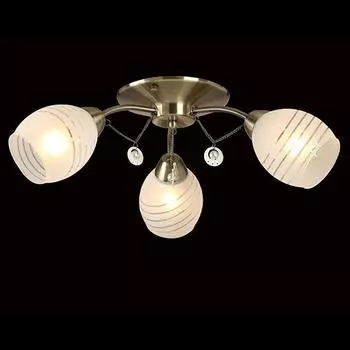 Потолочная люстра Eurosvet 30061 30061/3 античная бронза