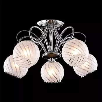 Потолочная люстра Eurosvet 30094 30094/5 хром