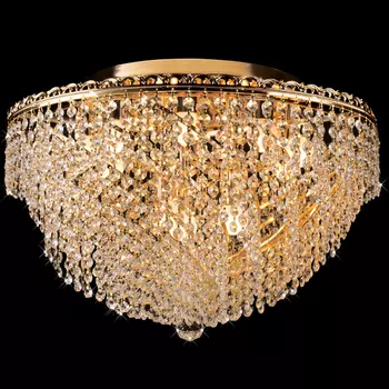 Потолочная люстра Eurosvet 3402 3402/12 золото Strotski