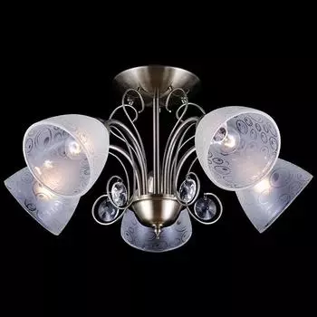 Потолочная люстра Eurosvet 60011 60011/5 античная бронза