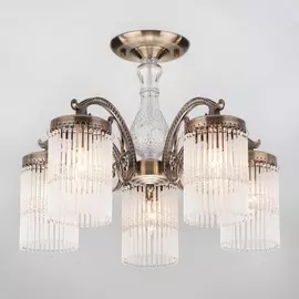 Потолочная люстра Eurosvet Houston 60014/5 античная бронза