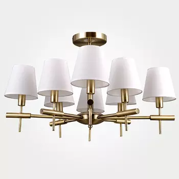 Потолочная люстра Eurosvet 60043 60043/8 античная бронза