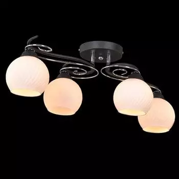 Потолочная люстра Eurosvet 70016 70016/4 хром с черным