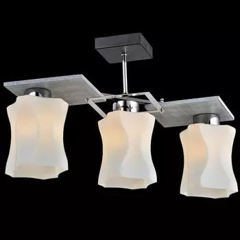 Потолочная люстра Eurosvet 70020 70020/3 хром/серый