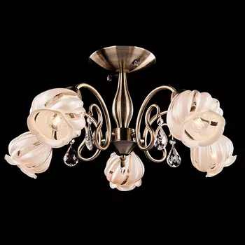 Потолочная люстра Eurosvet 70023 70023/5 античная бронза